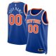 Unisex New York Knicks Nike Blue Swingman Custom Jersey - Icon Edition