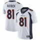 Men's Nike Denver Broncos #81 Tim PatrickLimited Vapor Untouchable White