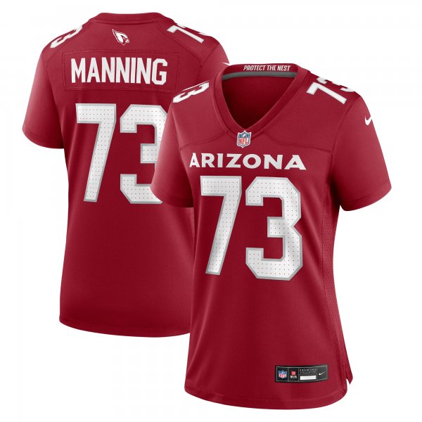 Women's Arizona Cardinals Ilm Manning Nike  Cardinal Team Game Jersey