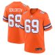 Men's Denver Broncos #69 Mark Schlereth Nike Orange Mile High Collection 1977 Throwback Retired Player Jersey