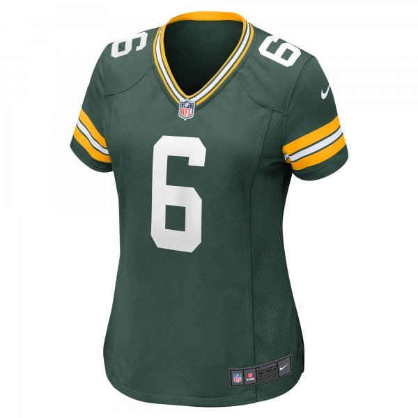 Women's Green Bay Packers Dallin Leavitt Nike Green Game Player Jersey