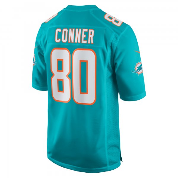 Men's Miami Dolphins Tanner Conner Nike Aqua Home Game Player Jersey