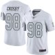 Las Vegas Raiders #98 Maxx Crosby White Youth Stitched NFL Limited Rush Jersey