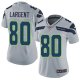 Nike Seattle Seahawks #80 Steve Largent Grey Alternate Women's Stitched NFL Vapor Untouchable Limited Jersey