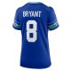 Women's Seattle Seahawks Coby Bryant Nike Royal Throwback Player Game Jersey