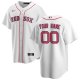 Men's Boston Red Sox Nike White Home Replica Custom Jersey