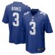 Men's New York Giants #3 Deonte Banks Nike Royal Jersey