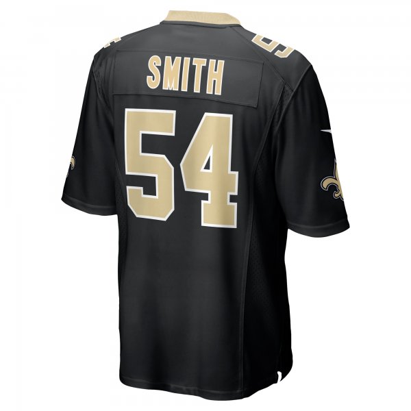 Men's New Orleans Saints Jaylon Smith Nike  Black Team Game Jersey