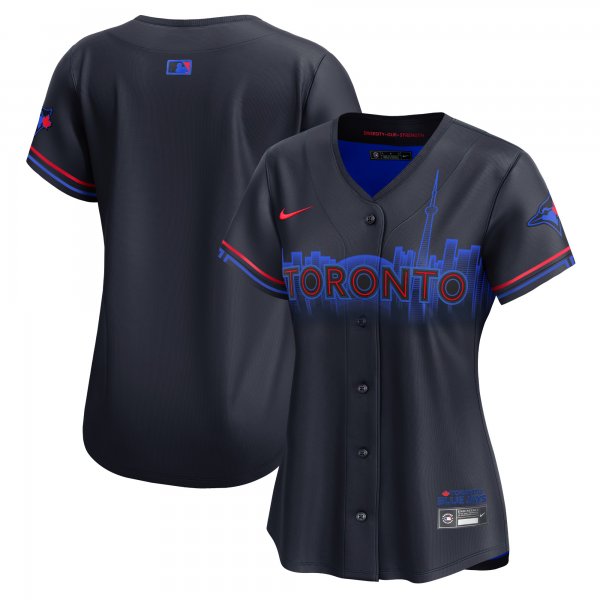 Women's Toronto Blue Jays Nike Navy 2024 City Connect Cool Base Jersey