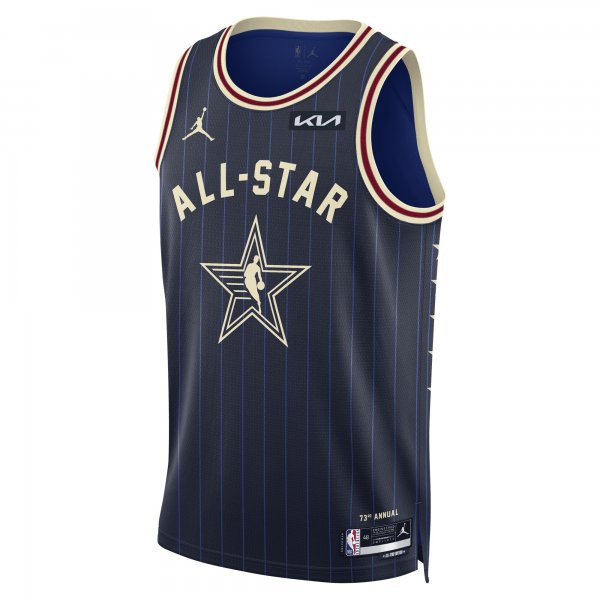 Unisex Jordan Brand Navy 2024 NBA All-Star Game Swingman Custom Jersey