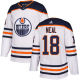 Edmonton Oilers #18 James Neal White Road Stitched NHL Jersey