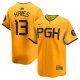 Men's Pittsburgh Pirates Ke'Bryan Hayes Nike Gold City Connect Limited Player Jersey