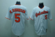 Mitchell And Ness Baltimore Orioles #5 Brooks Robinson Stitched White Throwback MLB Jersey