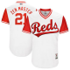 Cincinnati Reds #21 Michael Lorenzen White en Master" Players Weekend Stitched MLB Jersey"