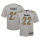 Youth Pittsburgh Steelers Najee Harris Nike Gray Atmosphere Game Jersey