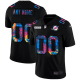 Miami Dolphins Custom Men's Nike Multi-Color Black 2020 NFL Crucial Catch Vapor Untouchable Limited Jersey