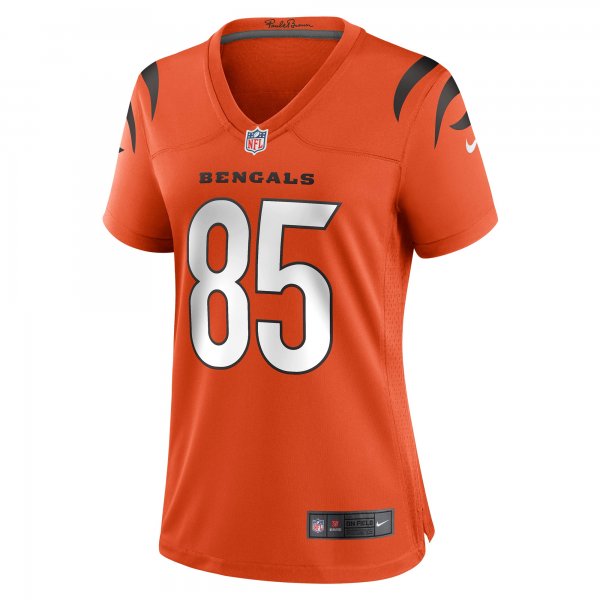 Women's Cincinnati Bengals Chad Johnson Nike Orange Retired Game Jersey