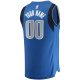 Men's Dallas Mavericks Fanatics Blue Fast Break Custom Replica Jersey - Icon Edition