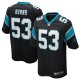 Men's Carolina Panthers Brian Burns Nike Black Game Jersey