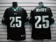 Men's Philadelphia Eagles #25 LeSean McCoy Black Stitched NFL Jersey