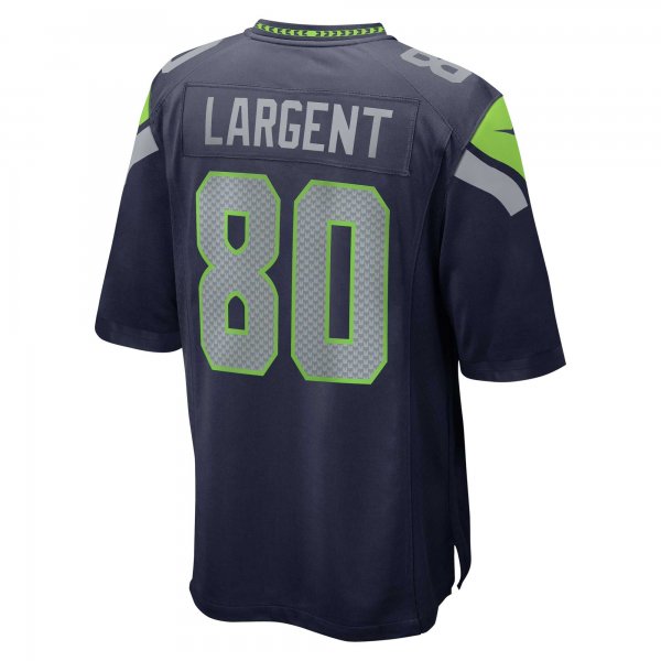 Men's Seattle Seahawks Steve Largent Nike College Navy Retired Player Game Jersey