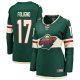 Women's Minnesota Wild Marcus Foligno Fanatics Green Breakaway Player Jersey