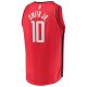 Youth Houston Rockets Jabari Smith Jr. Fanatics Red Fast Break Replica Player Jersey - Icon Edition