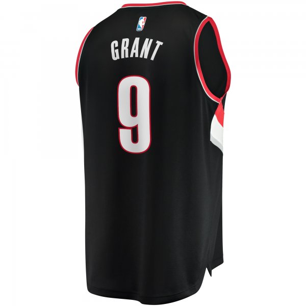 Men's Portland Trail Blazers Jerami Grant Fanatics Black Fast Break Replica Jersey - Icon Edition