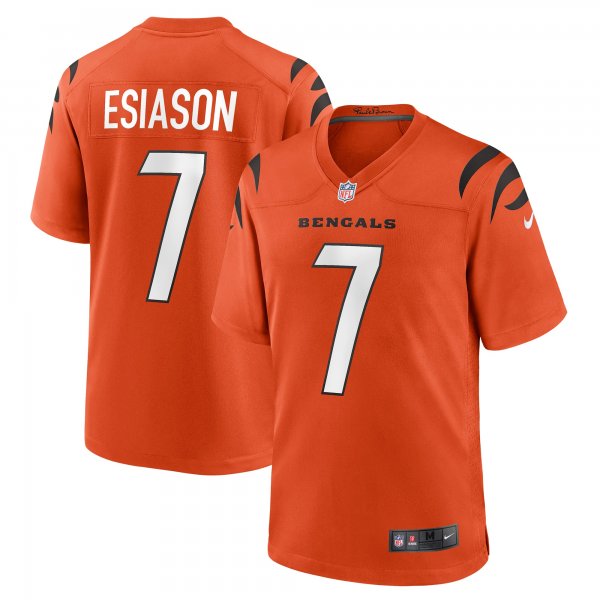 Men's Cincinnati Bengals Boomer Esiason Nike Orange Retired Player Alternate Game Jersey