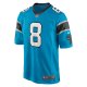 Men's Carolina Panthers Jaycee Horn Nike Blue Game Jersey