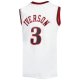 Men's Philadelphia 76ers Allen Iverson Mitchell & Ness White Big & Tall Hardwood Classics 1996/97 Swingman Jersey