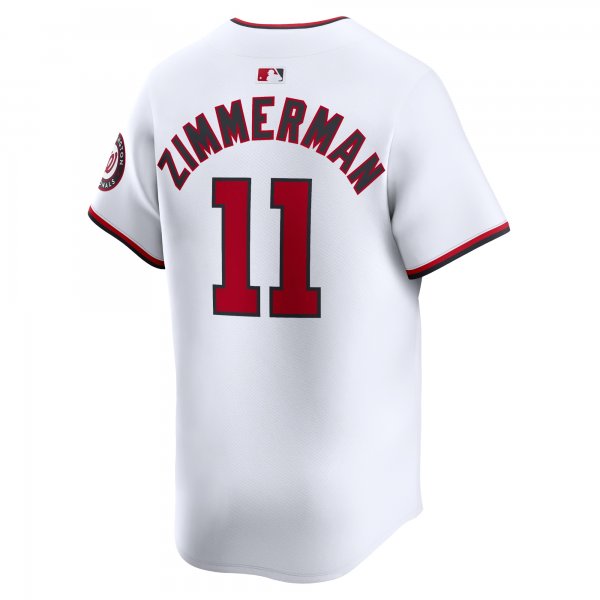 Men's Washington Nationals Ryan Zimmerman Nike White Home Limited Player Jersey