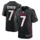 Men's Atlanta Falcons #7 Bijan Robinson Black 2023 NFL Draft Limited Jersey