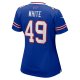 Women's Buffalo Bills DaShaun White Nike Royal Team Game Jersey