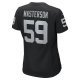 Women's Las Vegas Raiders Luke Masterson Nike Black Game Player Jersey