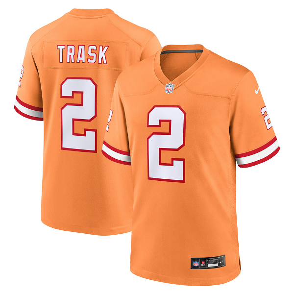 Youth Tampa Bay Buccaneers #2 Kyle Trask Nike Orange Limited Jersey