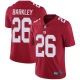 New York Giants #26 Saquon Barkley Red Men's Stitched NFL Limited Inverted Legend Jersey