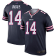 Men's #14 Stefon Diggs Buffalo Bills Inverted Navy Legend Jersey