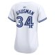 Women's Toronto Blue Jays Kevin Gausman Nike White Home Limited Player Jersey