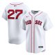 Men's Boston Red Sox #27 Carlton Fisk Nike White Home Limited Player Jersey