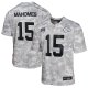 Youth Kansas City Chiefs #15 Patrick Mahomes Nike Arctic Camo 2024 Salute to Service Game Jersey