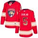 Adidas Florida Panthers #5 Aaron Ekblad Red Home Drift Fashion Stitched NHL Jersey