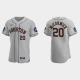 Chas McCormick Houston Astros 2021 World Series MLB Flexbase Jersey - Gray