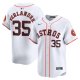 Men's Houston Astros Justin Verlander Nike White Home Limited Player Jersey