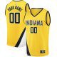 Youth Indiana Pacers Fanatics Gold Fast Break Replica Custom Jersey - Statement Edition