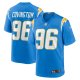 Men's Los Angeles Chargers Christian Covington Nike  Powder Blue Team Game Jersey