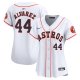 Women's Houston Astros Yordan Alvarez Nike White Home Limited Player Jersey