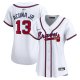 Women's Atlanta Braves Ronald Acuna Nike White Home Limited Player Jersey