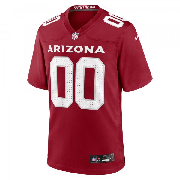 Men's Arizona Cardinals Nike Cardinal Custom Game Jersey