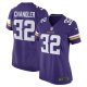 Women's Minnesota Vikings Ty Chandler Nike Purple Game Player Jersey